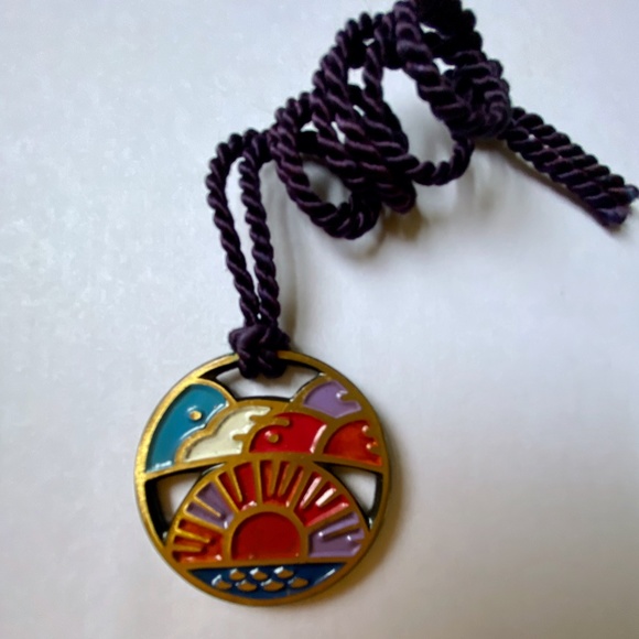 Vintage Ecology Designs Peace with Nature Necklace - Picture 6 of 9